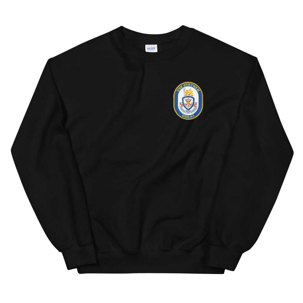 USS Stethem (DDG-63) Ship's Crest Sweatshirt