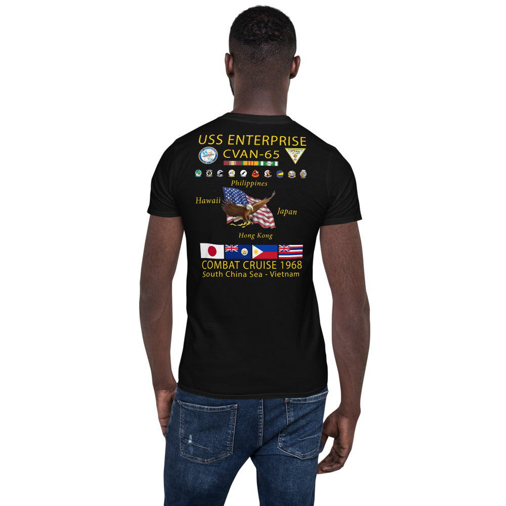 USS Enterprise (CVAN-65) 1968 Cruise Shirt