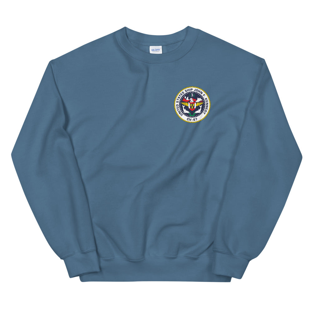 USS John F. Kennedy (CV-67) 2004 Final Cruise Sweatshirt