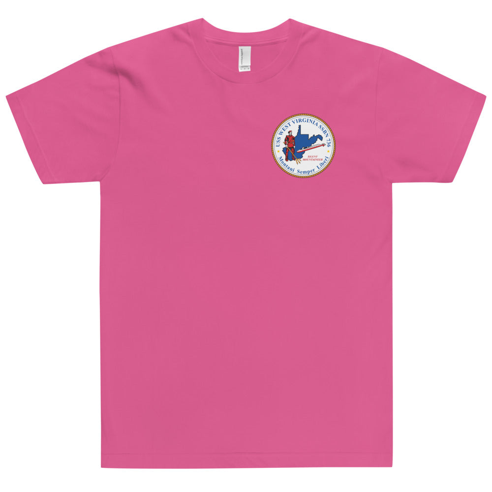 USS West Virginia (SSBN-736) Ship's Crest Shirt