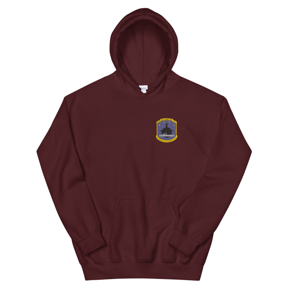 USS Hampton (SSN-767) Ship's Crest Hoodie