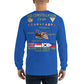 USS Constellation (CV-64) 1980 Long Sleeve Cruise Shirt - Gonzo Station