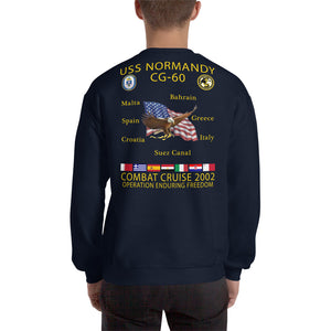 USS Normandy (CG-60) 2002 Cruise Sweatshirt