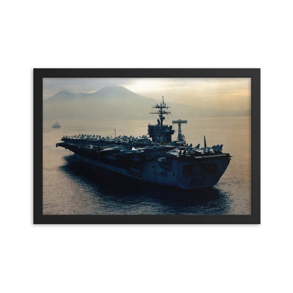 USS Nimitz (CVN-68) Framed Ship Photo