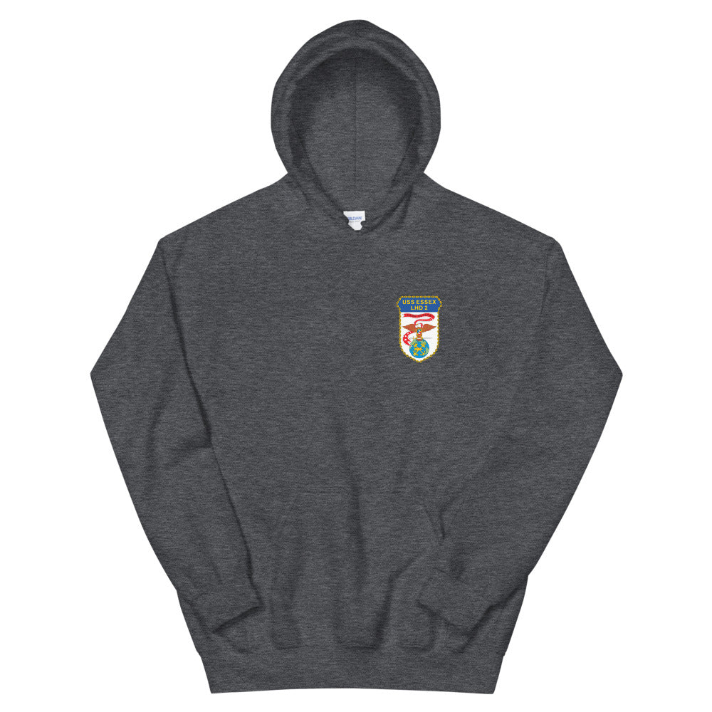 USS Essex (LHD-2) Ship's Crest Hoodie