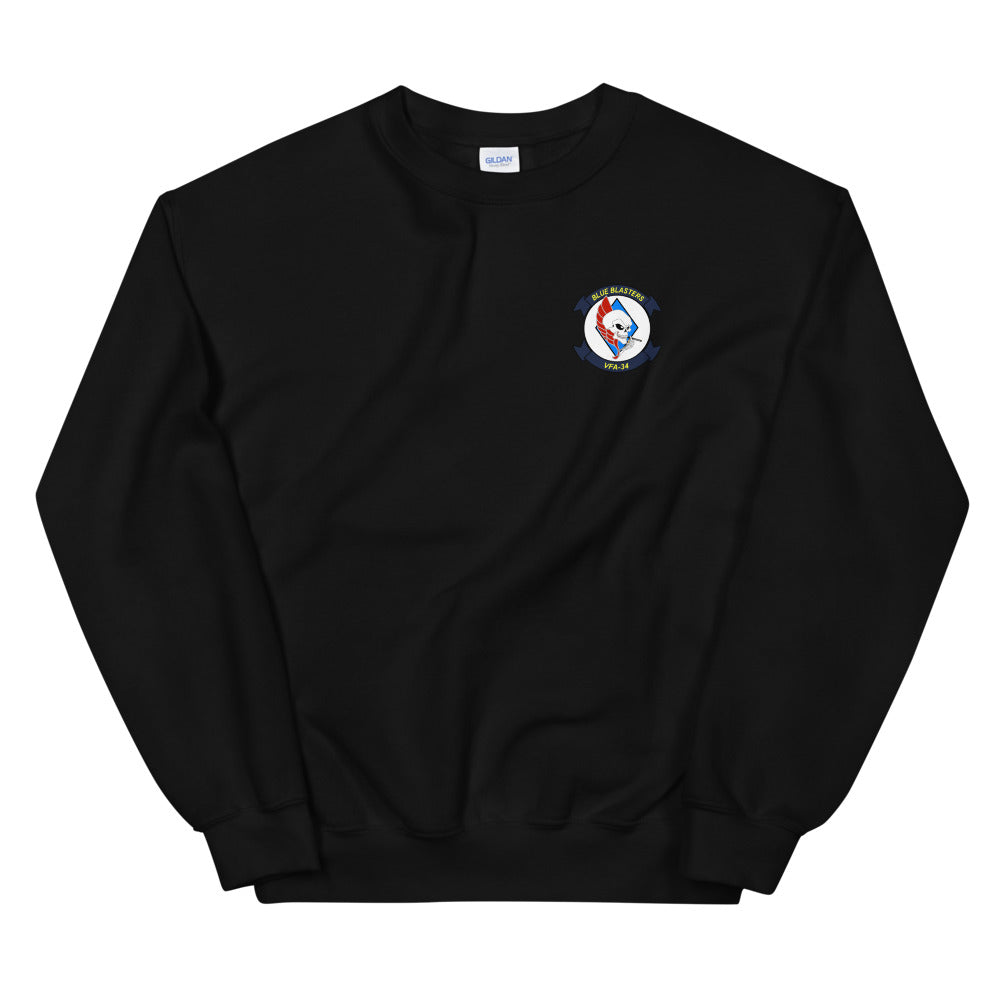 VFA-34 Blue Blasters Squadron Crest Sweatshirt