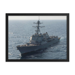 USS Dewey (DDG-105) Framed Ship Photo