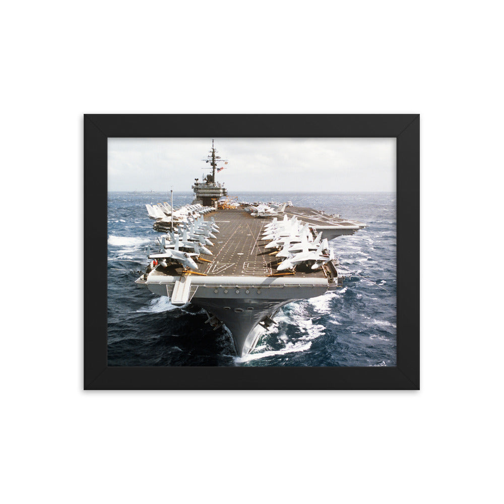 USS Constellation (CV-64) Framed Ship Photo