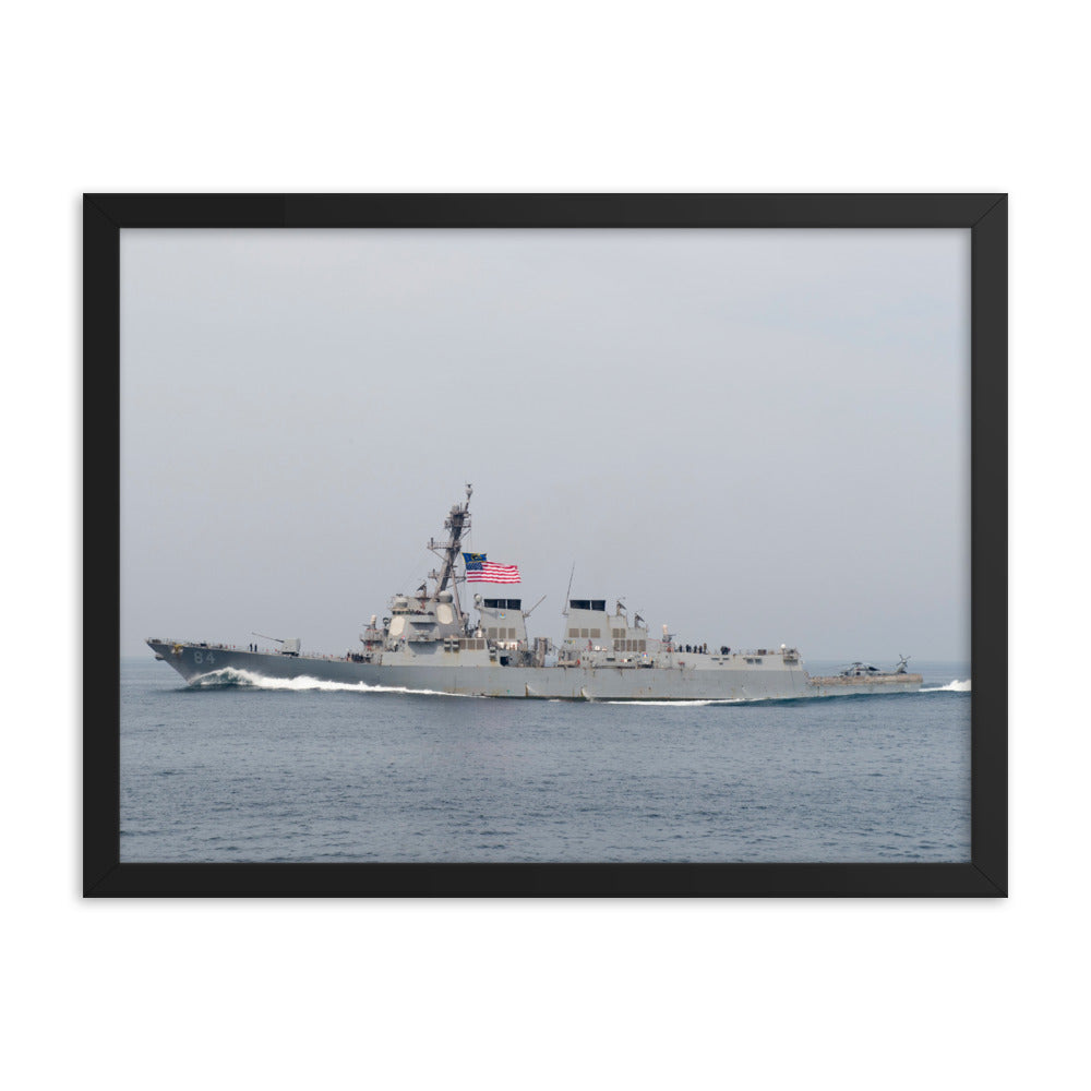 USS Bulkeley (DDG-84) Framed Ship Photo
