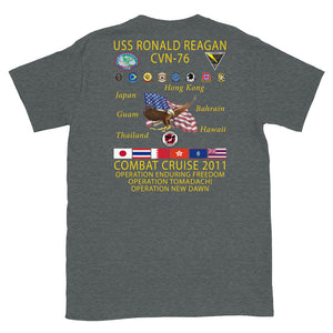 USS Ronald Reagan (CVN-76) 2011 Cruise Shirt