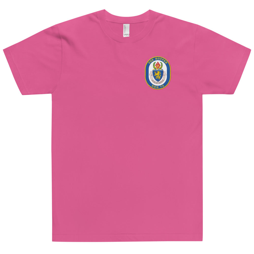 USS Hopper (DDG-70) Ship's Crest Shirt