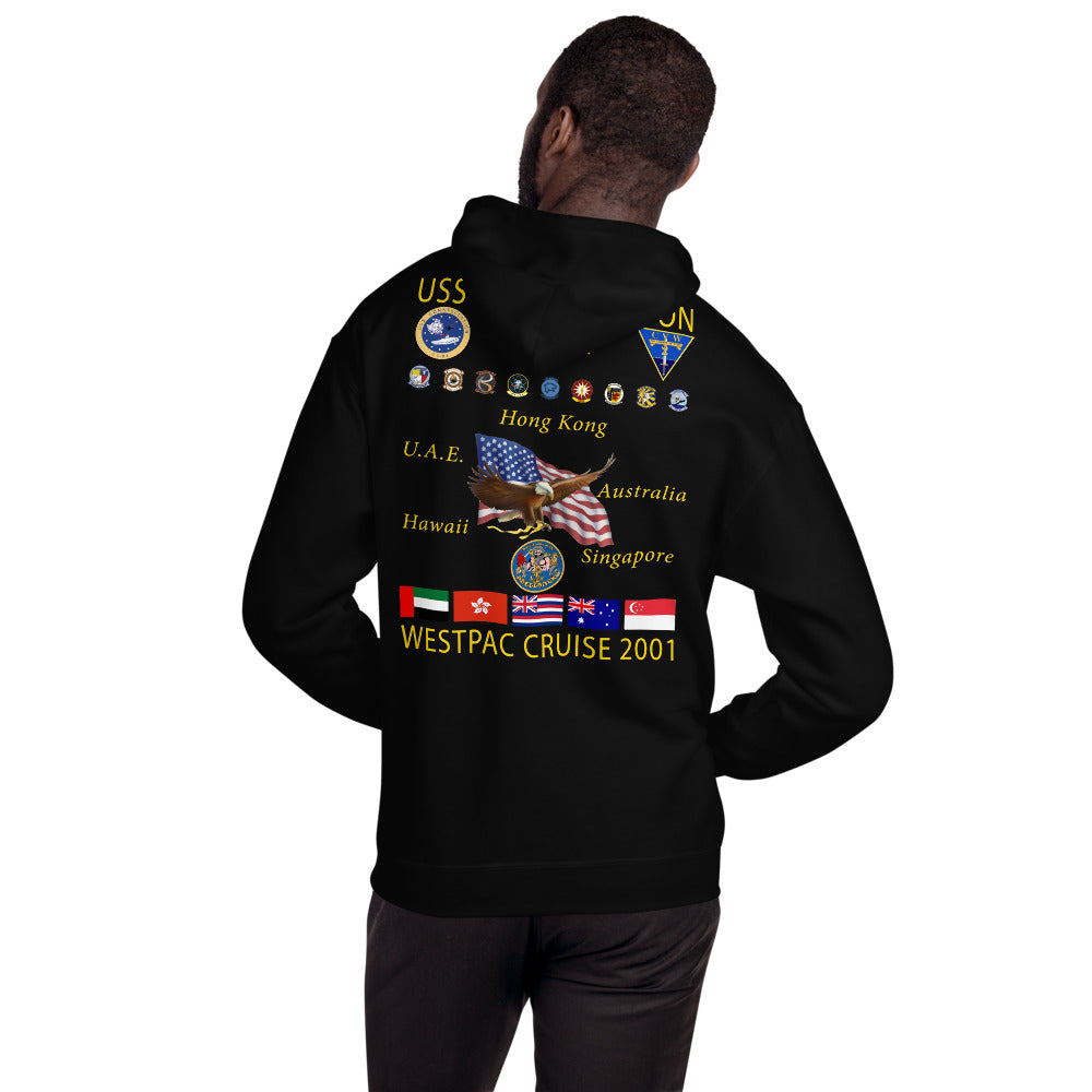 USS Constellation (CV-64) 2001 Cruise Hoodie