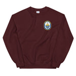 USS Reuben James (FFG-57) Ship's Crest Sweatshirt