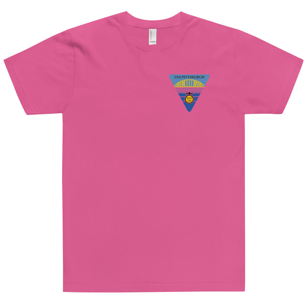 USS Pittsburgh (SSN-720) Ship's Crest Shirt