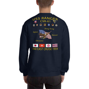 USS Ranger (CVA-61) 1959 Cruise Sweatshirt