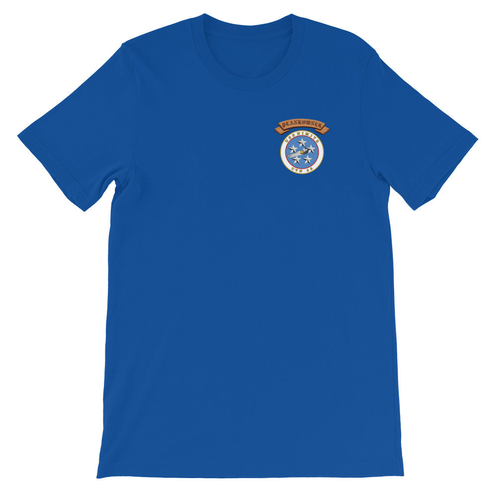USS Nimitz (CVN-68) Plankowner Crest Shirt