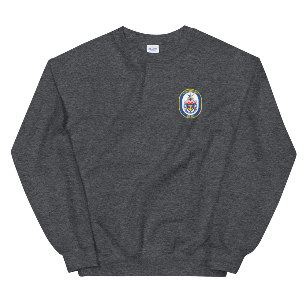 USS Shiloh (CG-67) Ship's Crest Sweatshirt