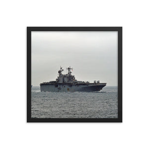 USS Peleliu (LHA-5) Framed Ship Photo