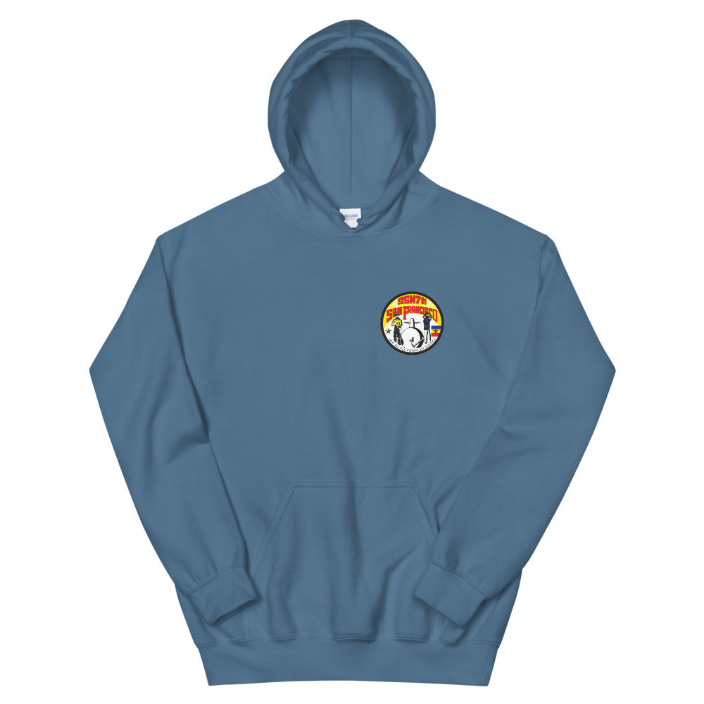 USS San Francisco (SSN-711) Ship's Crest Hoodie