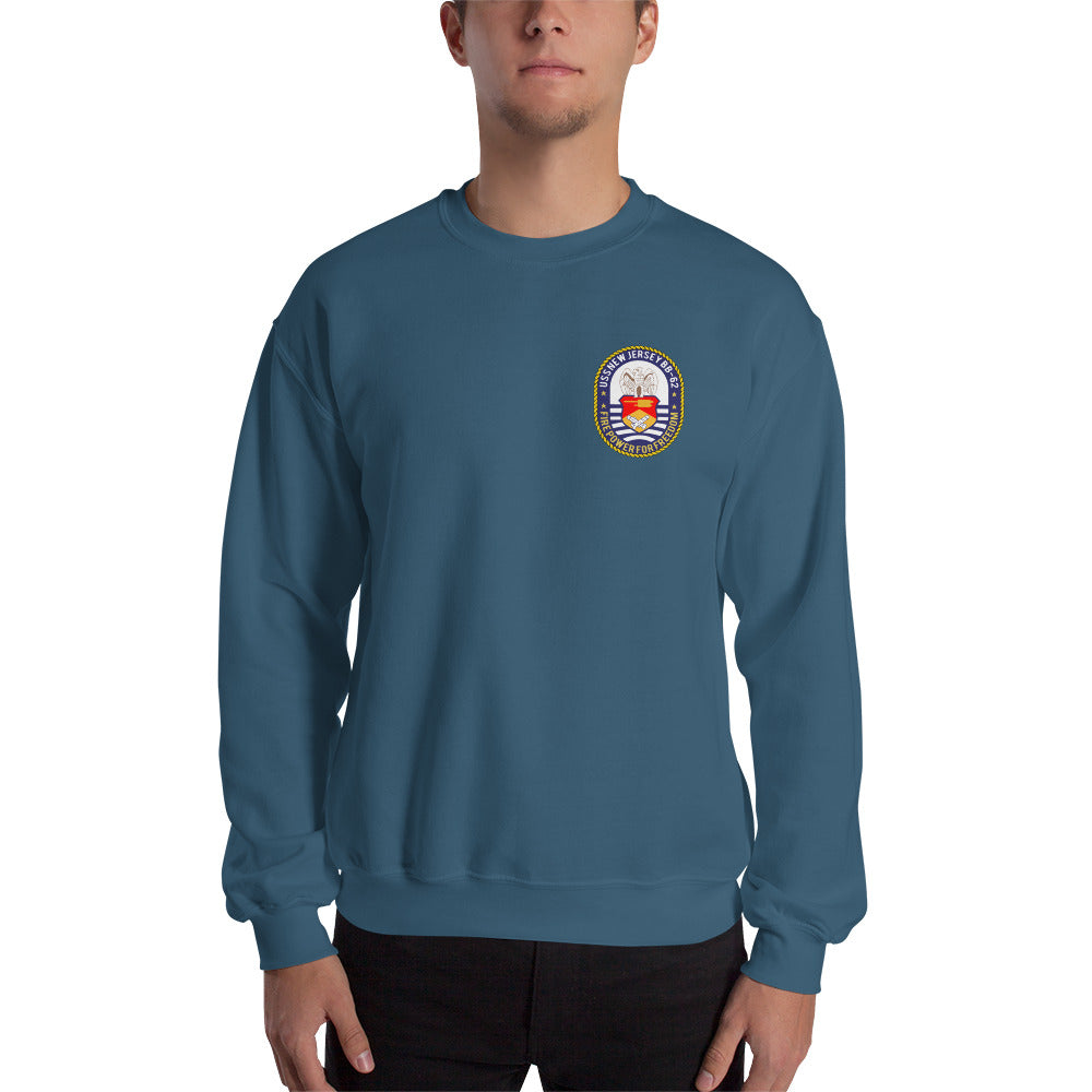 USS New Jersey (BB-62) 1955 Cruise Sweatshirt