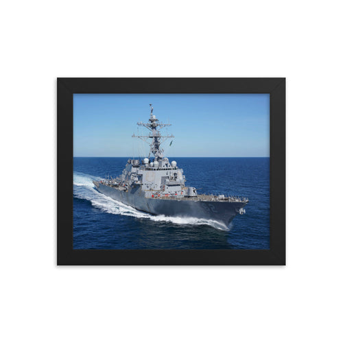 USS Fitzgerald (DDG-62) Framed Ship Photo