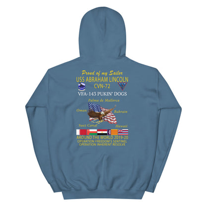 VFA-143 Pukin' Dogs 2019-20 Cruise Hoodie - Family