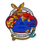 USS Midway (CV-41) Indian Ocean Cruise 1988-89 Vinyl Sticker