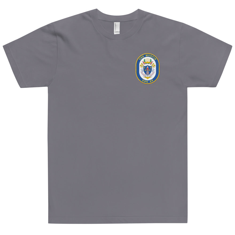 USS Mustin (DDG-89) Ship's Crest Shirt