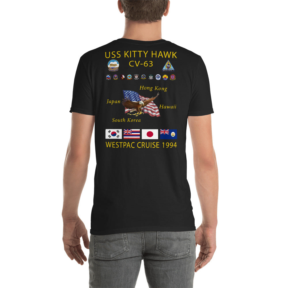 USS Kitty Hawk (CV-63) 1994 Cruise Shirt