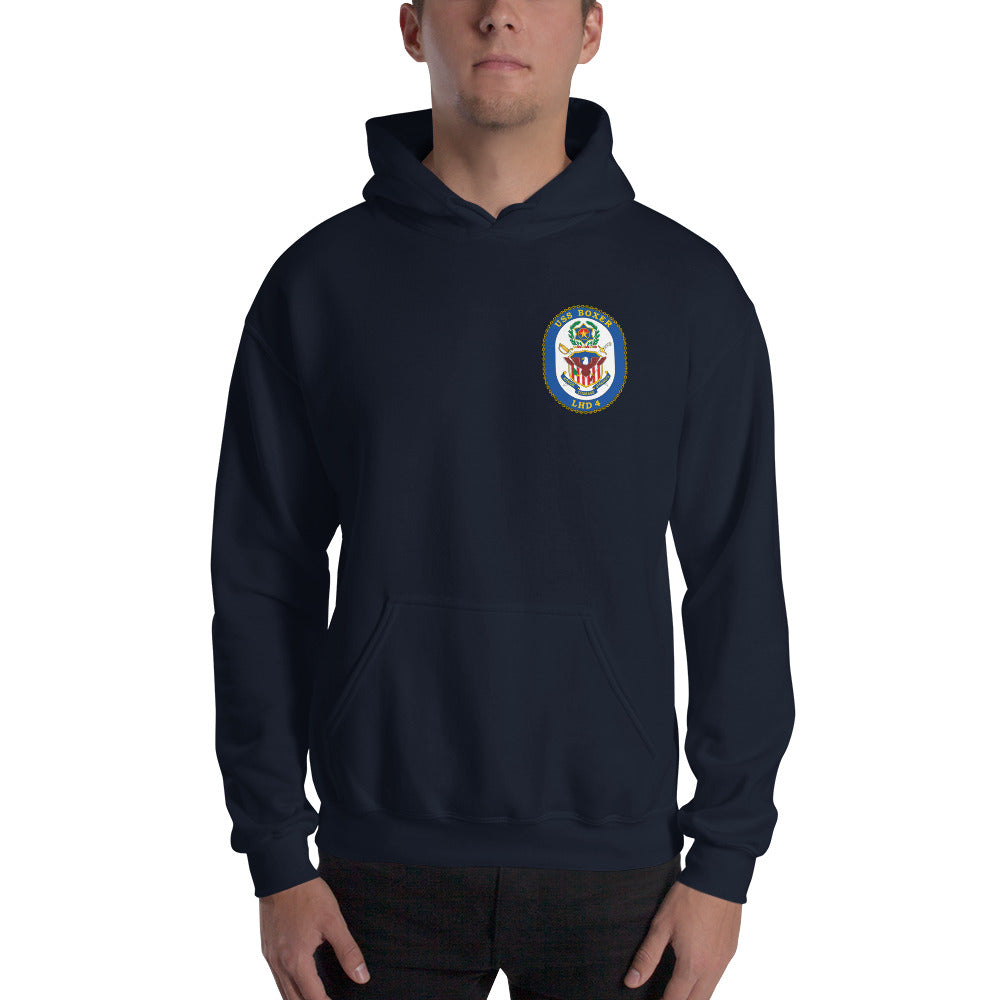 USS Boxer (LHD-4) 2016 Cruise Hoodie