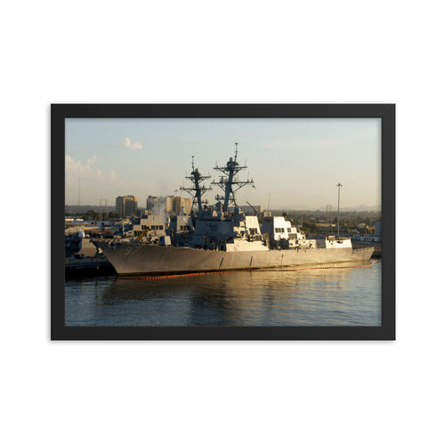 USS Halsey (DDG-97) Framed Ship Photo