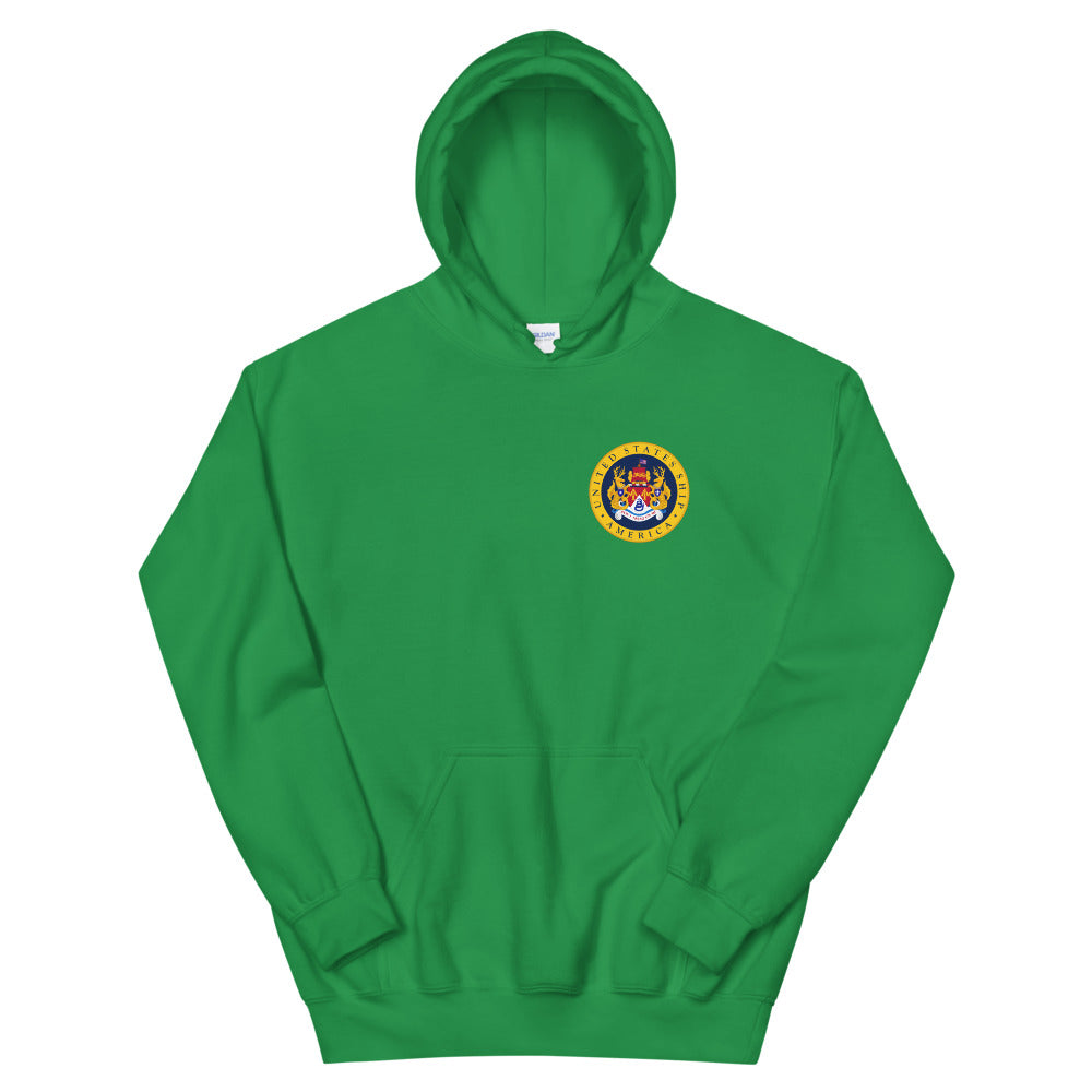 USS America (CVA/CV-66) Ship's Crest Hoodie