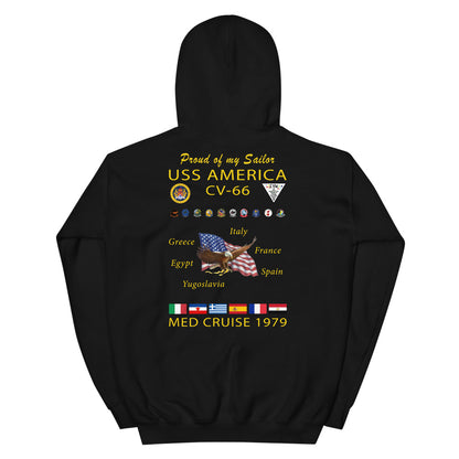 USS America (CV-66) 1979 Cruise Hoodie - FAMILY
