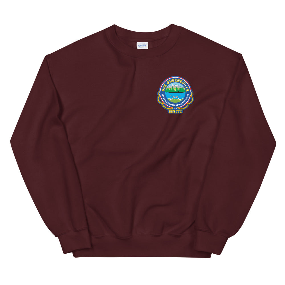 USS Greeneville (SSN-772) Ship's Crest Sweatshirt