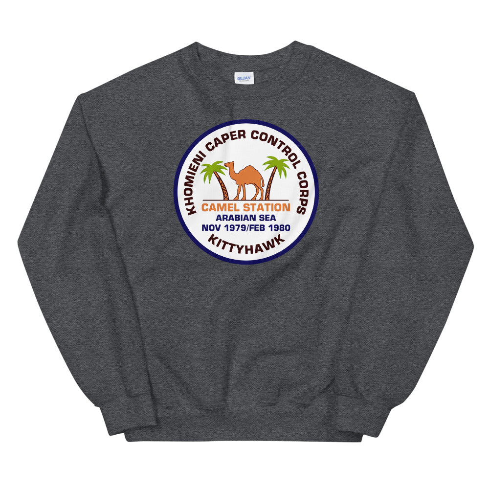 USS Kitty Hawk (CV-63) Khomieni Caper Control Corps '79-'80 Sweatshirt