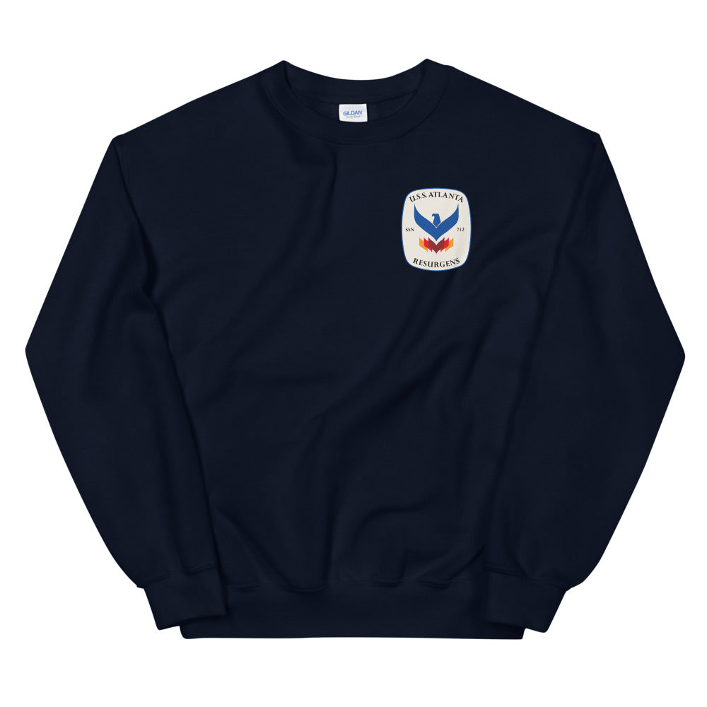 USS Atlanta (SSN-712) Ship's Crest Sweatshirt