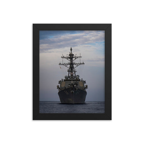 USS Carney (DDG-64) Framed Ship Photo
