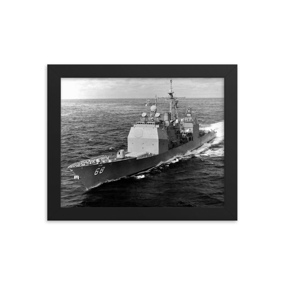 USS Anzio (CG-68) Framed Ship Photo