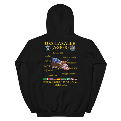 USS LASALLE (AGF-3) Custom Cruise Hoodie