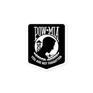 POW-MIA You are not forgotten Vinyl Sticker
