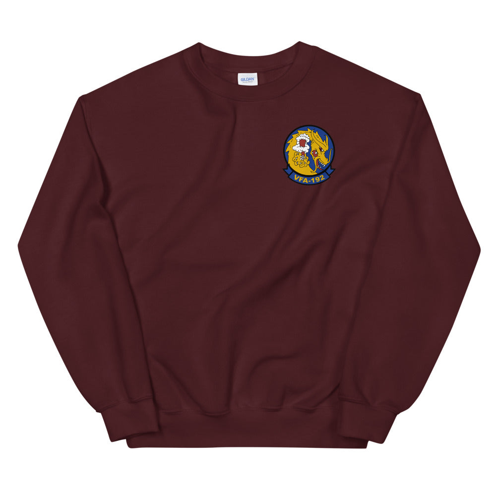 VFA-192 World Famous Golden Dragons Squadron Crest Sweatshirt