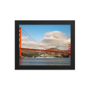 USS Bonhomme Richard (LHD-6) Framed Ship Photo