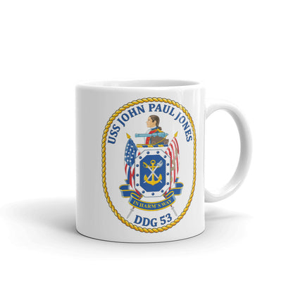 USS John Paul Jones (DDG-53) Ship's Crest Mug
