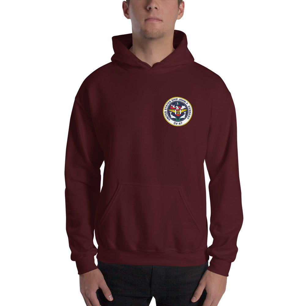 USS John F. Kennedy (CV-67) Millennium Cruise Hoodie