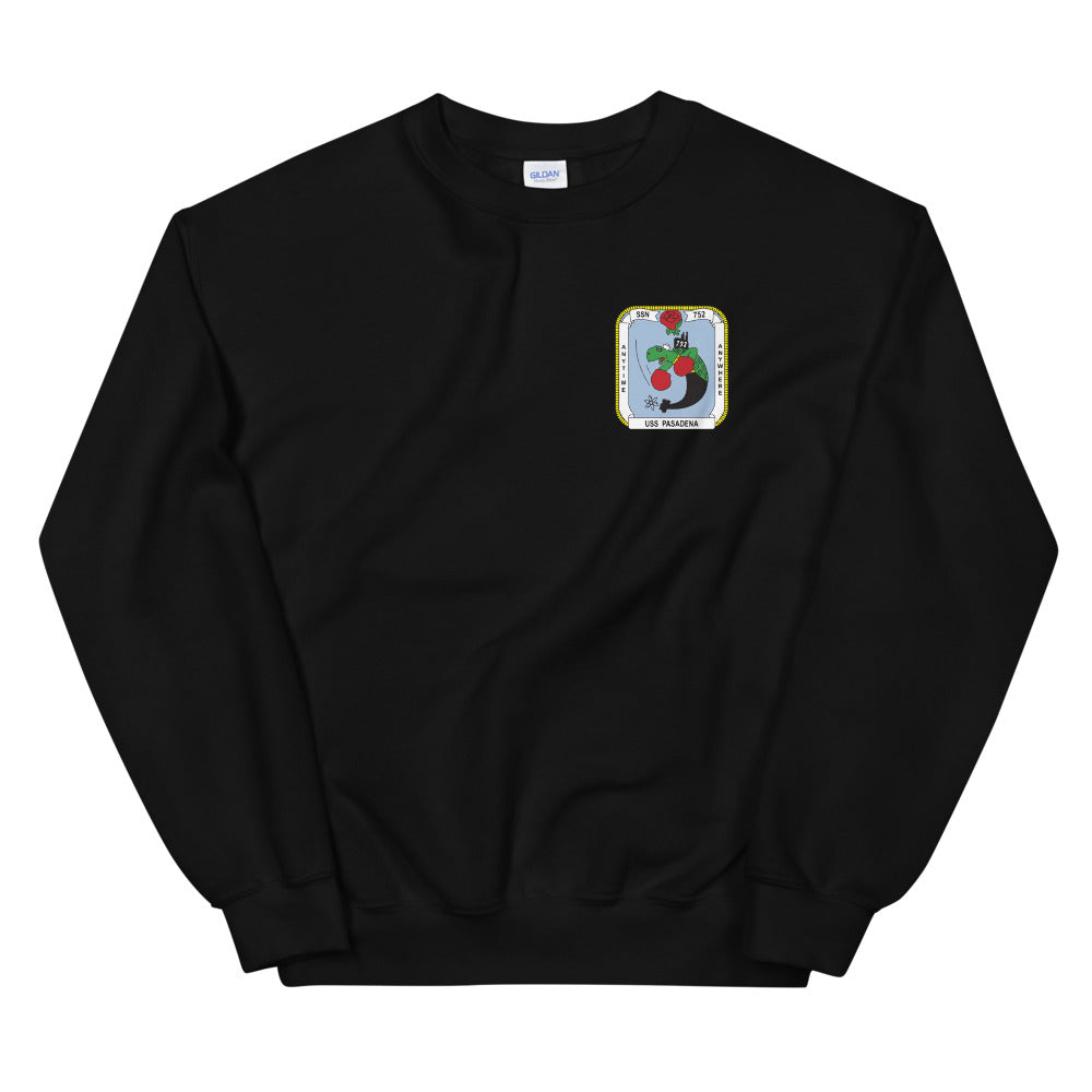 USS Pasadena (SSN-752) Ship's Crest Sweatshirt