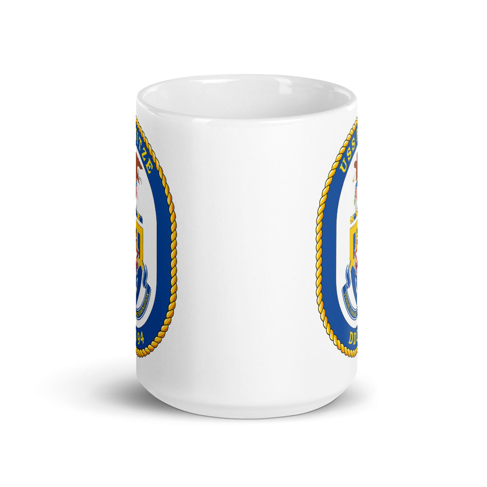 USS Nitze (DDG-94) Ship's Crest Mug