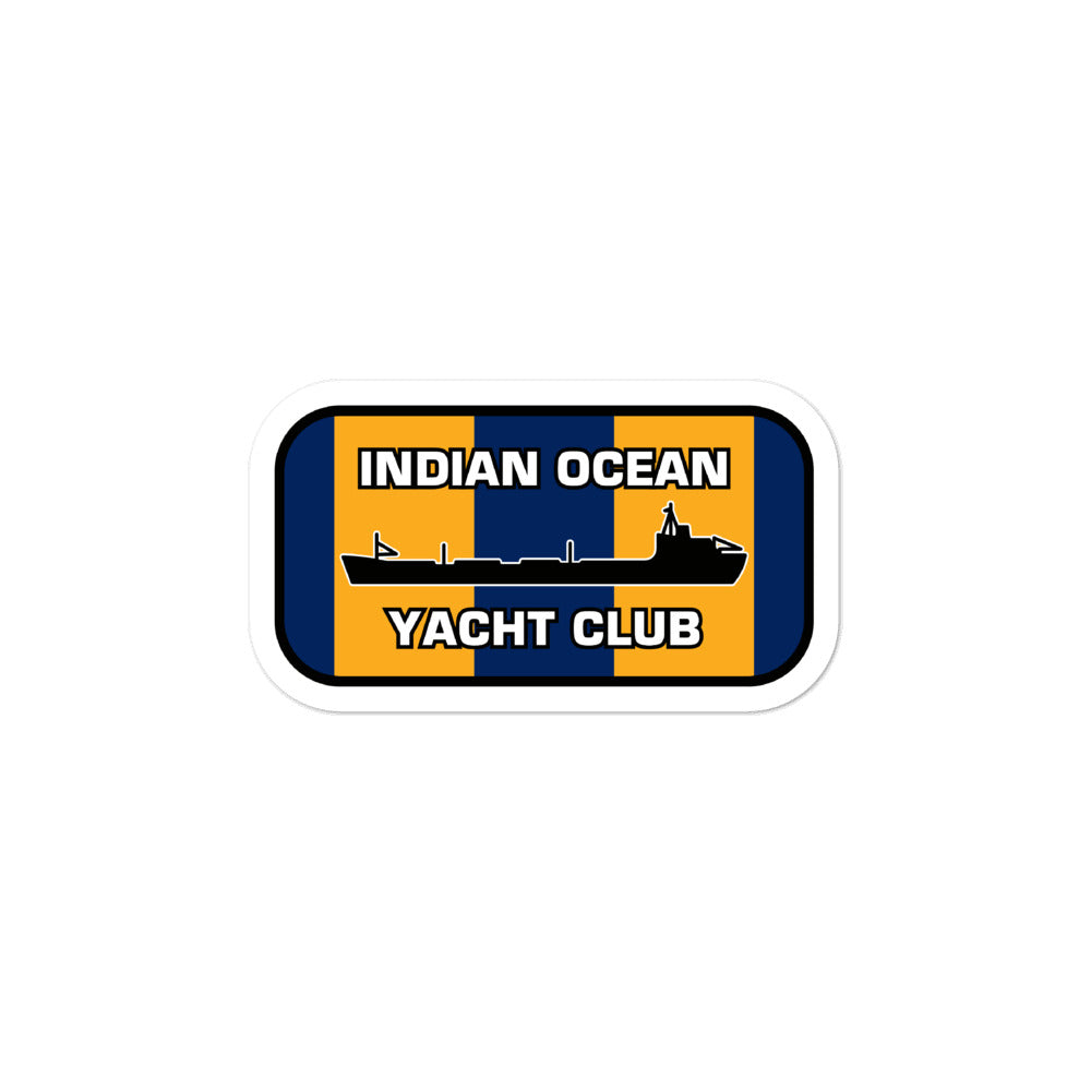Indian Ocean Yacht Club Vinyl Sticker