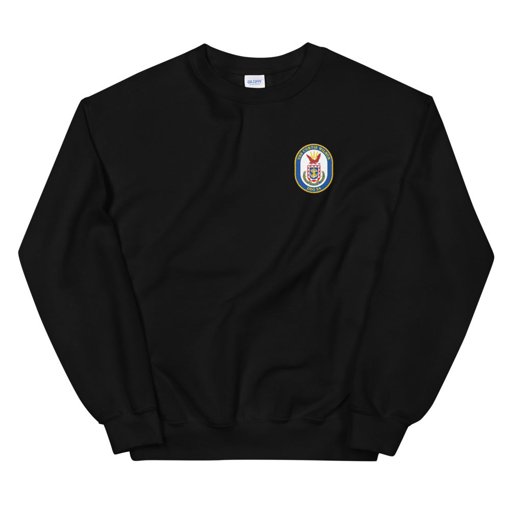 USS Curtis Wilbur (DDG-54) Ship's Crest Sweatshirt
