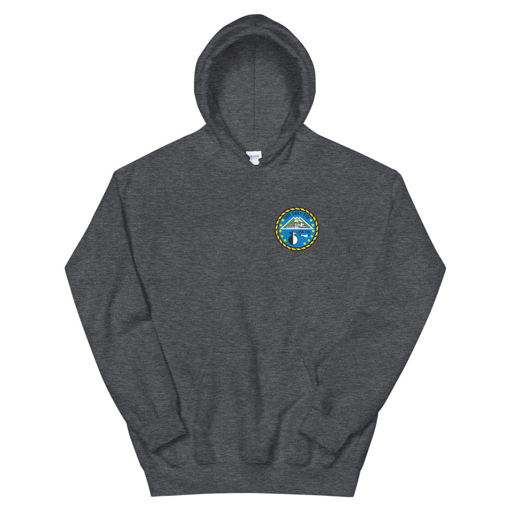 USS Salt Lake City (SSN-716) Ship's Crest Hoodie