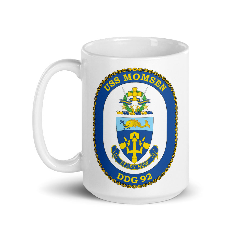 USS Momsen (DDG-92) Ship's Crest Mug